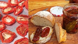 Italian homemade sun dried tomatoes [upl. by Nonnahsal]