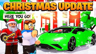 NEW 2023 CHRISTMAS UPDATE COMING TO CAR DEALERSHIP TYCOON SOON [upl. by Angel]