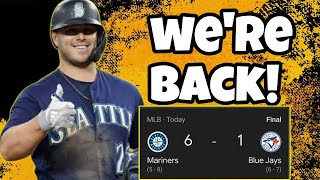 Mariners Break Losing Skid WIN Final Game vs Toronto  Mariners Postgame [upl. by Anirtap]