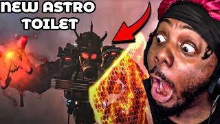 GMAN VS ASTRO TOILETS  skibidi toilet 72 part 2 REACTION [upl. by Mattie]