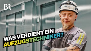 TechnikJob als Quereinsteiger Krisensicherer Beruf als Aufzugstechniker  Lohnt sich das  BR [upl. by Airda155]