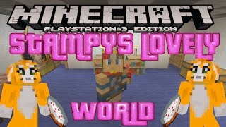 STAMPYS LOVELY WORLD  DOWNLOAD MINECRAFT PS3 PS4 EU amp US  DISC amp DIGITAL [upl. by Woothen]