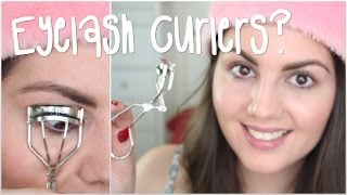 HOW TO USE AN EYELASH CURLER  Beauty Bit [upl. by Yrbua]