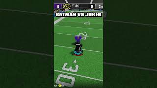 BATMAN VS JOKER😱  ULTIMATE FOOTBALL ROBLOX shorts football roblox [upl. by Groeg]