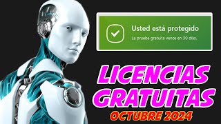 ❇️Generar y ACTIVAR Licencias ESET Nod32 ANTIVIRUS GRATIS POR 30 DIAS  LICENCIAS ORIGINALES 2024 🔥 [upl. by Sachi]