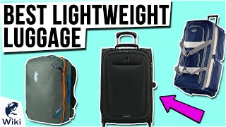 10 Best Lightweight Luggage 2020 [upl. by Iharas]