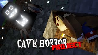 In a Hole And Afraid  Minecraft Modded Cave Horror Project 8 [upl. by Annoynek]