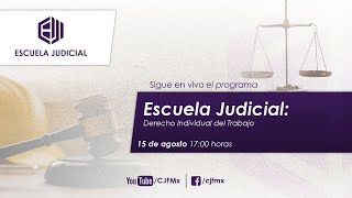 Escuela Judicial  Derecho Individual del Trabajo [upl. by Acinomahs295]