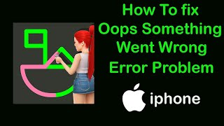 How to Fix Braindom Oops something went wrong Error in iPhone  IOS [upl. by Linell]