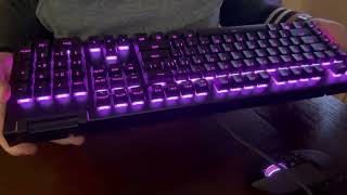 Razer BlackWidow V4 X Mechanical Gaming Keyboard Review [upl. by Howenstein]