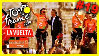 TOUR DE FRANCE 2024 La Vuelta con Euskaltel Euskadi 19 VRJUEGOS [upl. by Rick440]