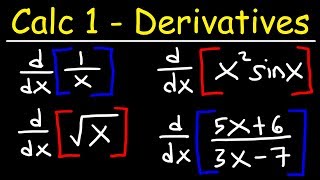 Calculus 1  Derivatives [upl. by Cami]