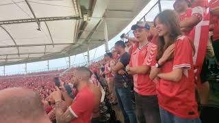 Danish National Anthem before the game vs England in Frankfurt [upl. by Sibyls860]