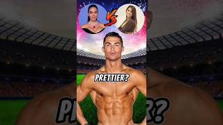 Georgina Rodriguez vs Antonella Roccuzzo  Ronaldo asks IShowSpeed [upl. by Hsirap79]