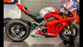 Ducati Panigale V4R walkaround  sound  EXCLUSIVE [upl. by Lalaj]