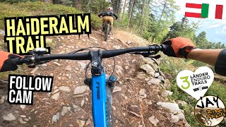 3LÄNDER ENDURO Haideralm Trail Follow Cam  Full RAW  Reschen Session Autumn 2023  Mountainbike [upl. by Okin848]