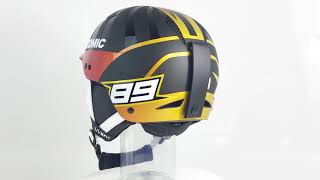 ATOMIC REDSTER LF SL MARCEL HIRSCHER SKIHELM [upl. by Nomad357]