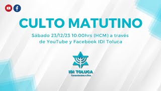 Culto Matutino  231223 [upl. by Hindu30]