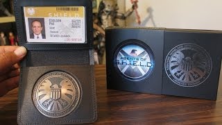 eFX Phil Coulson SHIELD agent badge replica review  NYCC exclusive [upl. by Crosse]