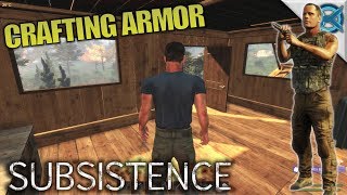 CRAFTING ARMOR  Subsistence  Lets Play Gameplay  S06E09 [upl. by Nivloc]