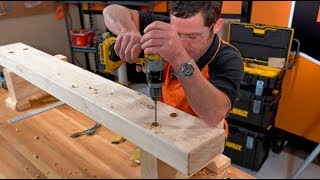 How to Build an Outdoor Bench Seat  Mitre 10 Easy As DIY [upl. by Broek165]