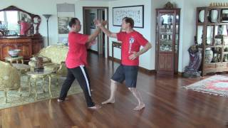 Chip Ellis Yin Baguazhang two person drills  applications [upl. by Milzie]