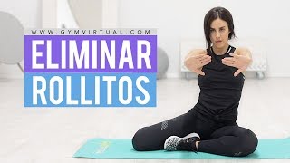 Ejercicios para eliminar rollitos y tonificar los brazos  GymVirtual [upl. by Kevan]