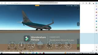 ryanairlandingmp4 used KLM cuz GeoFS doesnt have Ryanair [upl. by Christye391]