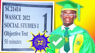 WASSCE 2022 SOCIAL STUDIES PAST QUESTIONS AND ANSWERS [upl. by Ahsinnod]