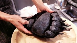 Japanese Food  GIANT BEAR PAW Tokyo Japan [upl. by Nnaj]