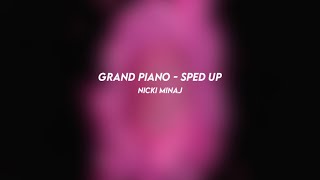 grand piano nicki minaj sped up [upl. by Ordnagela780]