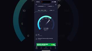 Giffgaff 5G speed test on iPhone16Pro [upl. by Yerggoeg]