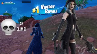 Bark At the Moon 🐺  Fortnite ZB Solo Squads  46 Eliminations [upl. by Ydnagrub]