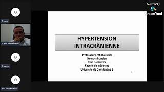 Cours de hypertension intracrânienne  Pr boublata [upl. by Findley]