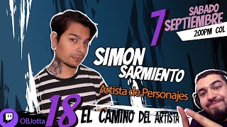 Como es la vida de un artista para videojuegos en UK  El camino del artista 18 Con Simon Sarmiento [upl. by Eizeerb645]