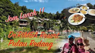 Lunch kat DeRimba Resort Pulau Redang [upl. by Yattirb229]