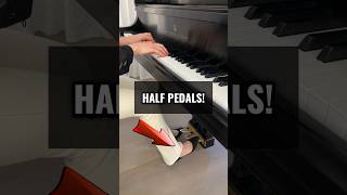 HALF Piano Pedal Technique 🎹 piano [upl. by Rancell]