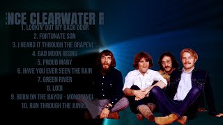 Creedence Clearwater RevivalYears unforgettable music journeyPrime ChartToppers PlaylistJo [upl. by Llesirg163]