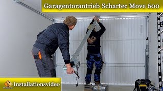 Installationsanleitung Garagentorantrieb  Schartec Move 600 [upl. by Duahsar]