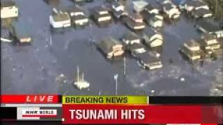 NHK World  M84 Earthquake and Tsunami hits Japan [upl. by Trah731]