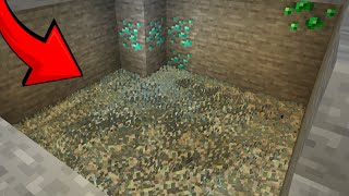 Simple Way for Silverfish Mining in Survival Mode minecraft [upl. by Debora]