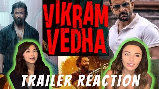 Vikram Vedha  Trailer Reaction New [upl. by Devad]