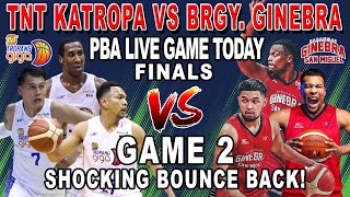 BRGY GINEBRA vs TNT  Game 2 Finals  PBA Live Game Today  2K24 [upl. by Eizus]