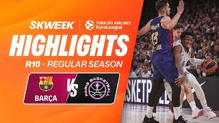 PARIS VEUT CONQUÉRIR 🤩 LEUROPE   Paris vs Barcelone  Highlights EuroLeague J10 [upl. by Asilahs379]