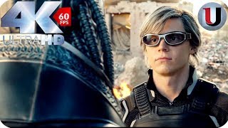 Quicksilver vs Apocalypse  XMen Apocalypse  MOVIE CLIP 4K HD [upl. by Geller]