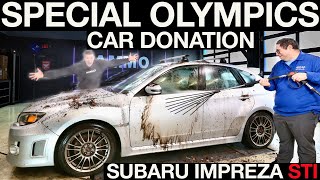 Can a Detail Transform this Abandoned Impreza STI for Special Olympics [upl. by Dedra128]