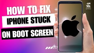 How To Fix iPhone Stuck on Boot Screen [upl. by Cassady]