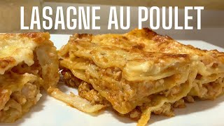 DÉLICIEUSE RECETTE DE LASAGNE AU POULET [upl. by Gniy]