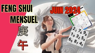 FENG SHUI 2024 Juin  énergies du MOIS  News [upl. by Nuy]