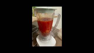 Gac Fruit Juice  Rhiza Vlogs [upl. by Ahsenhoj]